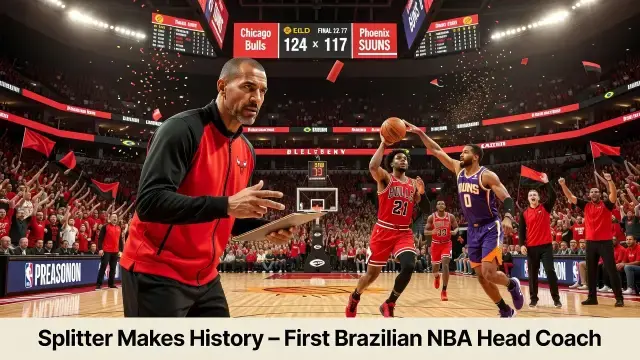 Splitter Estreia com Virada no Chicago Bulls e Entra para a História